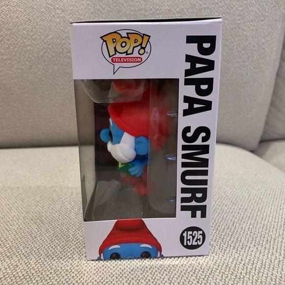 Funko Pop Papa Smurf 1525 2024 SDCC 2024 Limited Shared Convention Exclusive - Picture 2 of 3